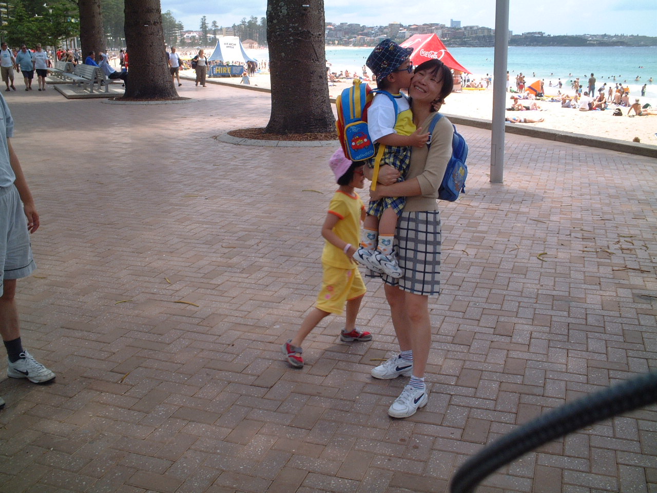 My wife and kids